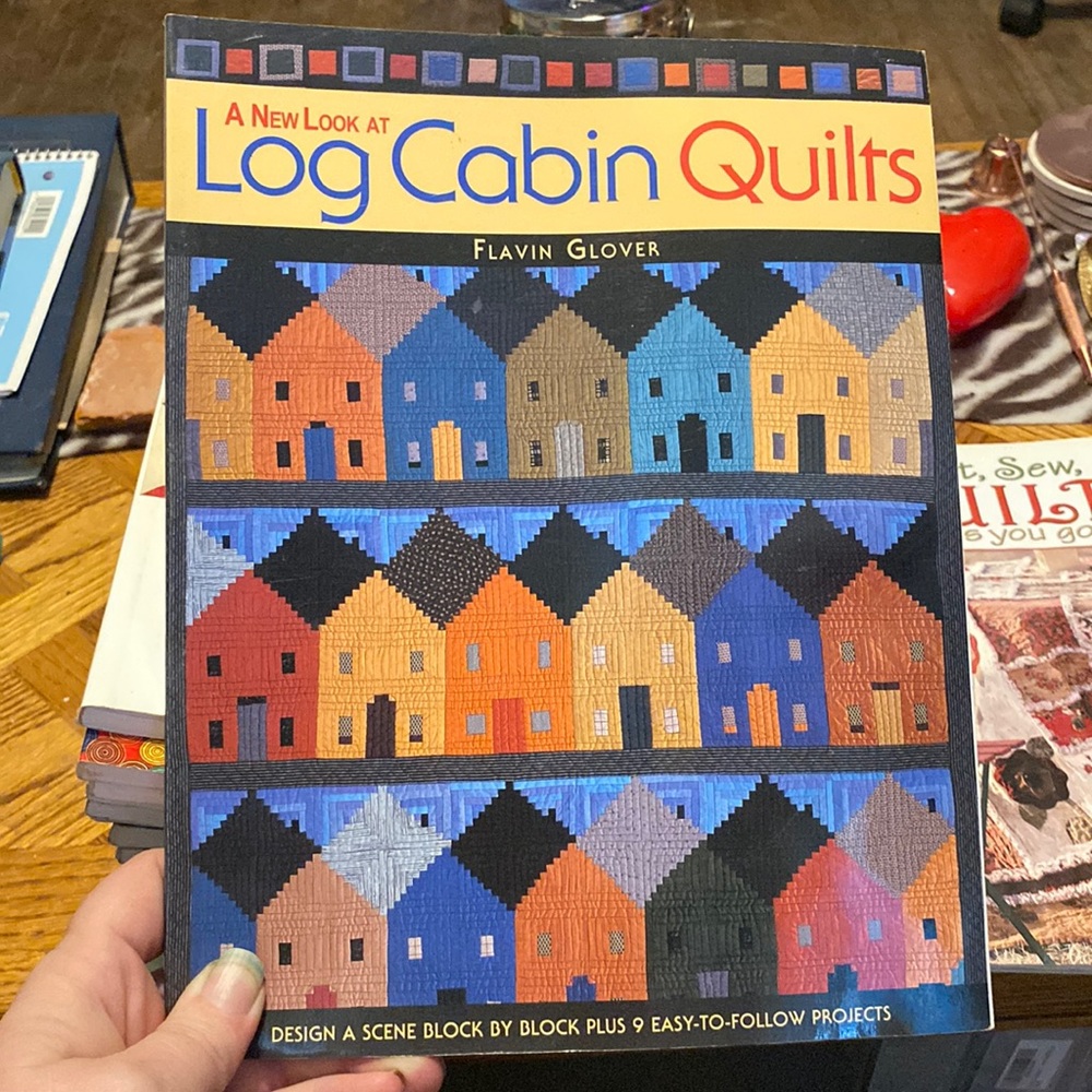 Log cabin quilts by flavin glover